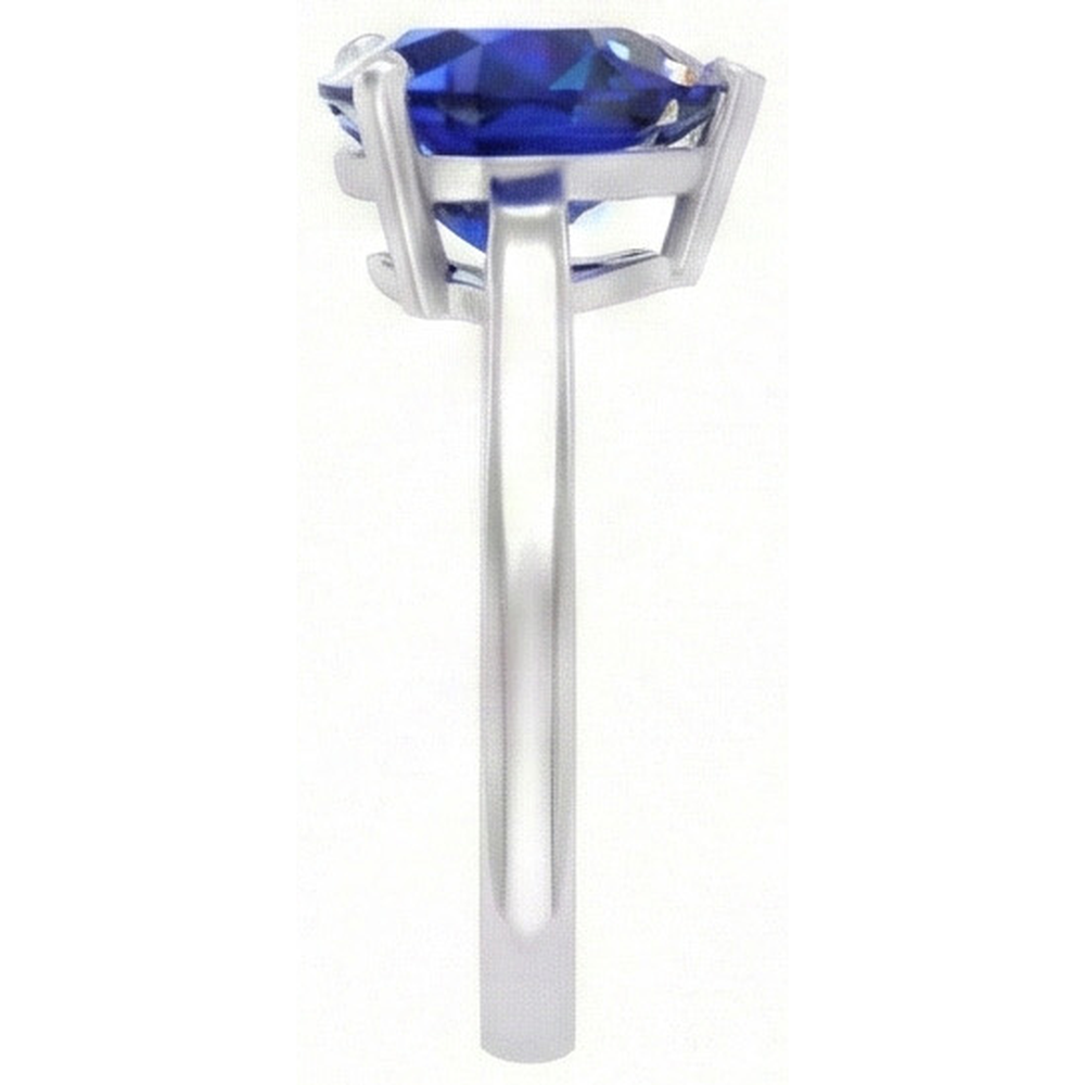 echter round diamant 2Karat ring Draufsicht