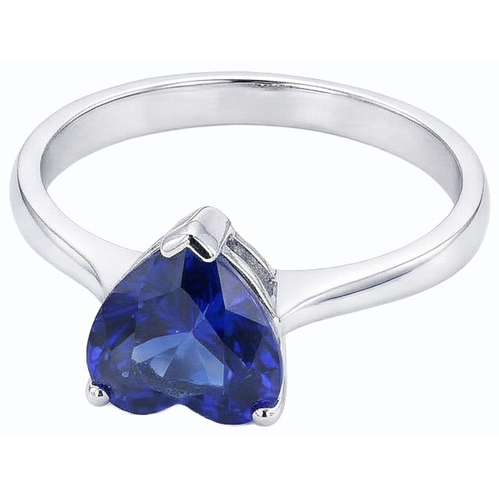 echter heart diamant 2.50Karat ring Detailansicht