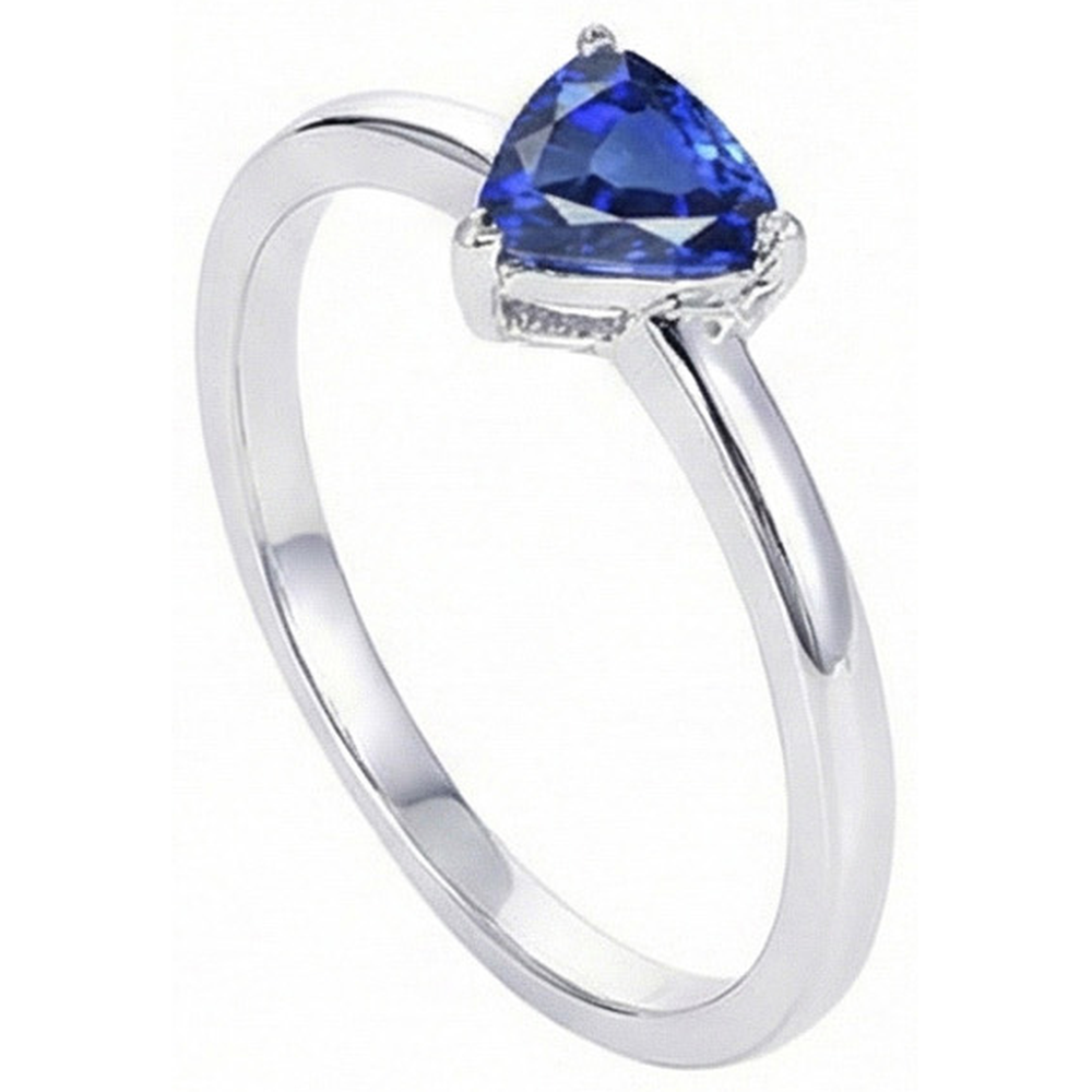 echter trillion diamant 0.50Karat ring Draufsicht