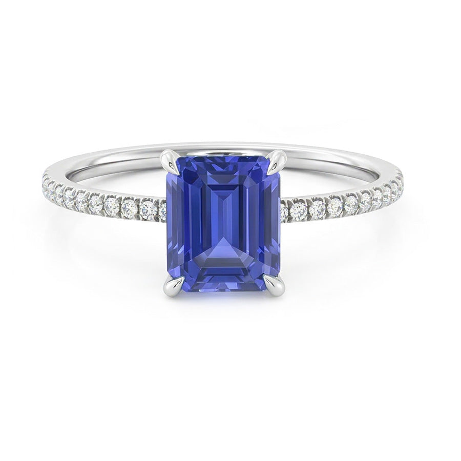 echter round diamant 3.50Karat ring Detailansicht