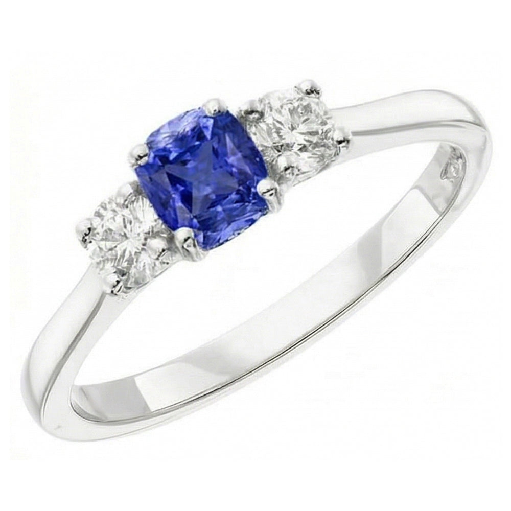 echter round diamant 2Karat ring Vorderansicht