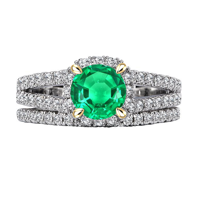 Exquisiter Farbstein-Ring 2,50 Karat – Hauptansicht