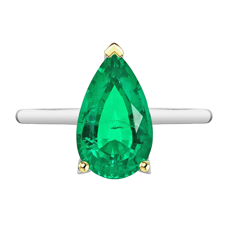 Edler Schmuckstein-Ring 3 Karat – Hauptansicht