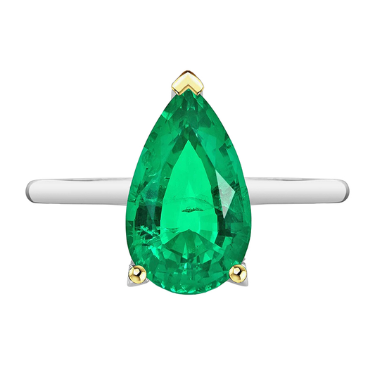 Edler Schmuckstein-Ring 3 Karat – Hauptansicht
