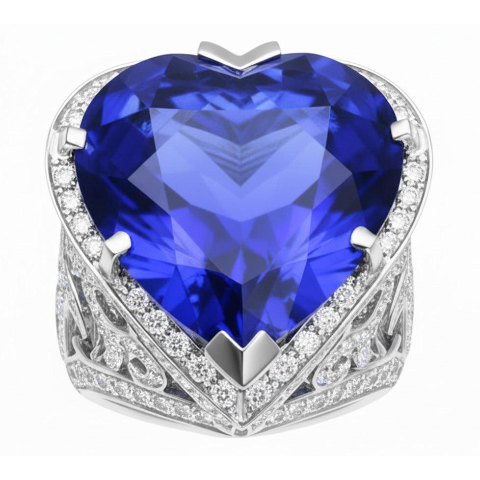echter round diamant 14Karat ring Seitenansicht
