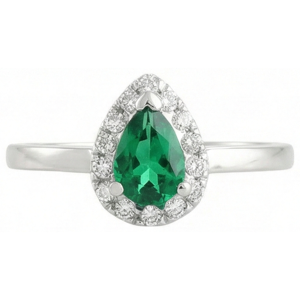 echter round diamant 4.50Karat ring Seitenansicht