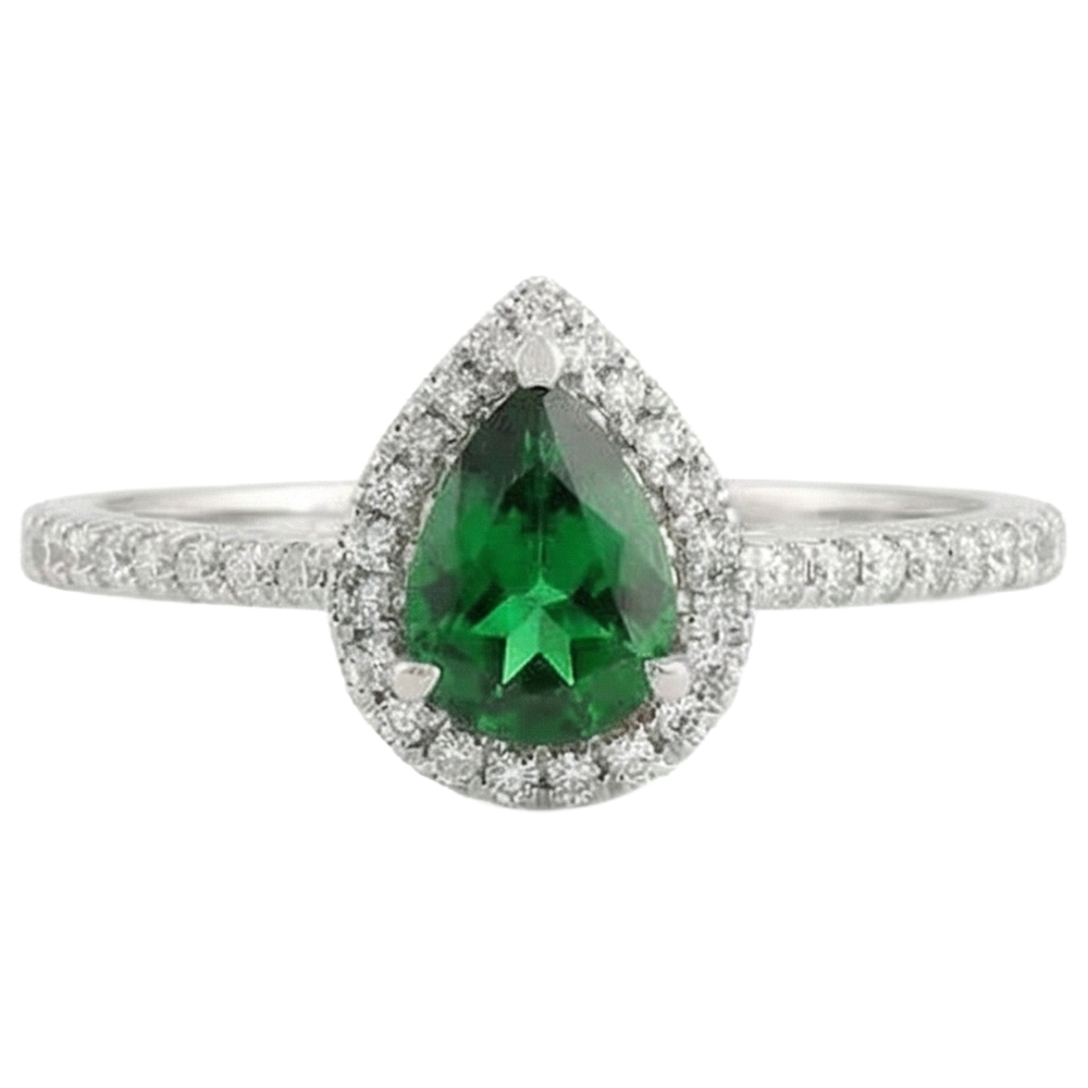 echter round diamant 5.70Karat ring Detailansicht