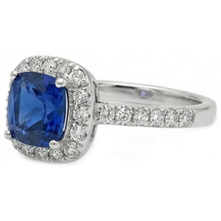 Echter Saphir Ring 3.90 Karat