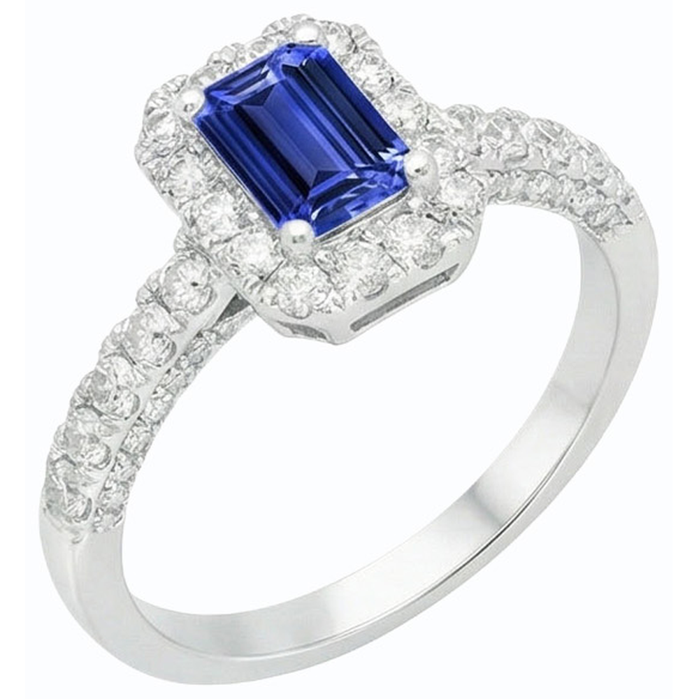 echter round diamant 3.50Karat ring Seitenansicht