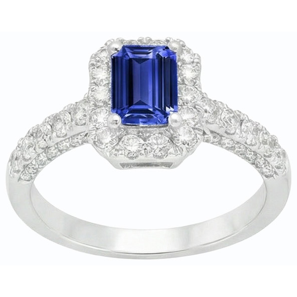 echter round diamant 3.50Karat ring Detailansicht