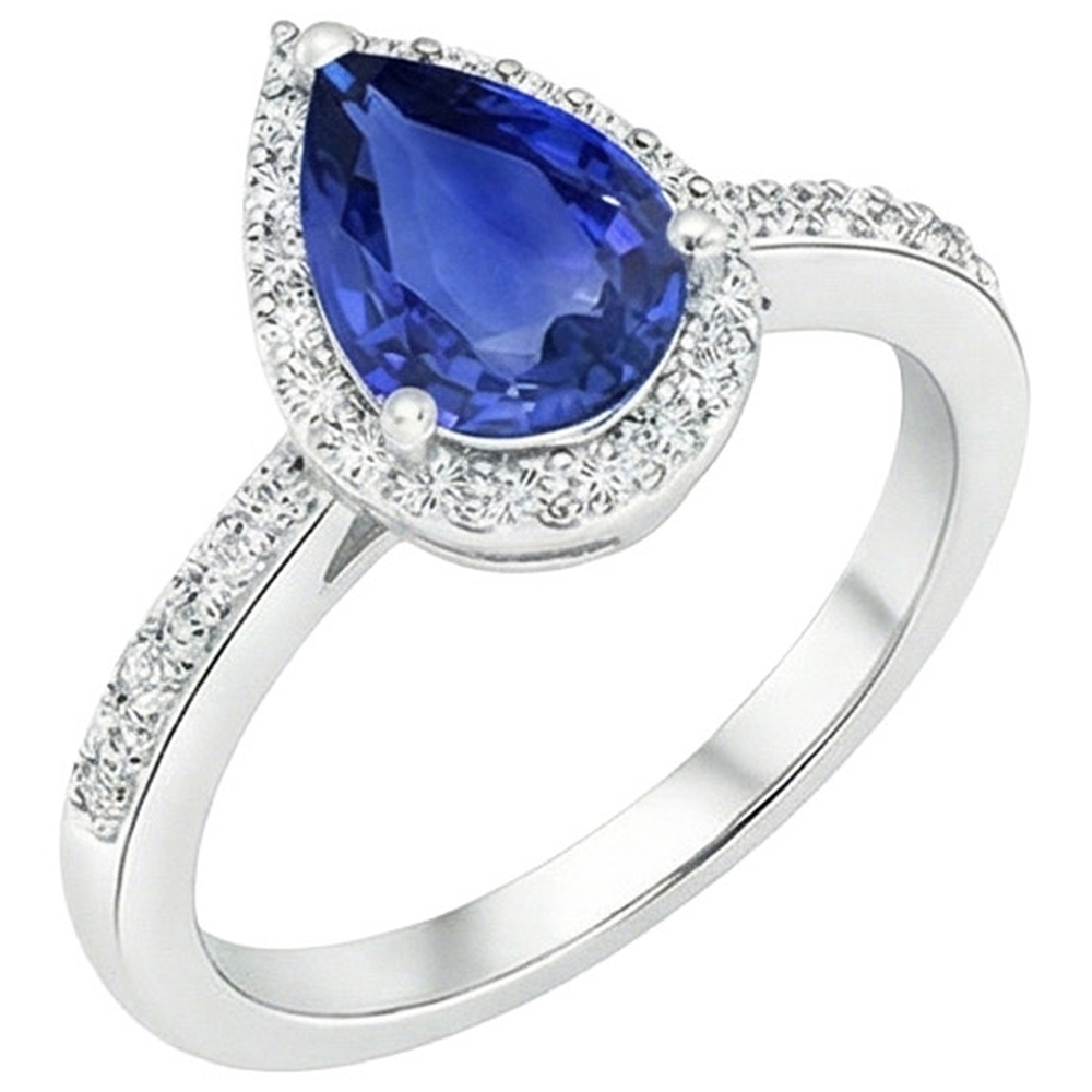 echter round diamant 5.50Karat ring Detailansicht