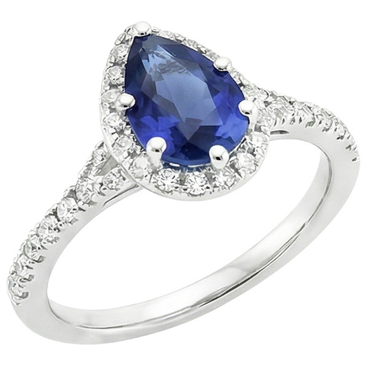 echter round diamant 5.25Karat ring Detailansicht