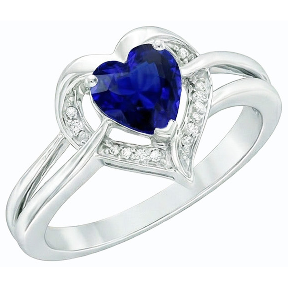 echter heart diamant 1.50Karat ring Detailansicht