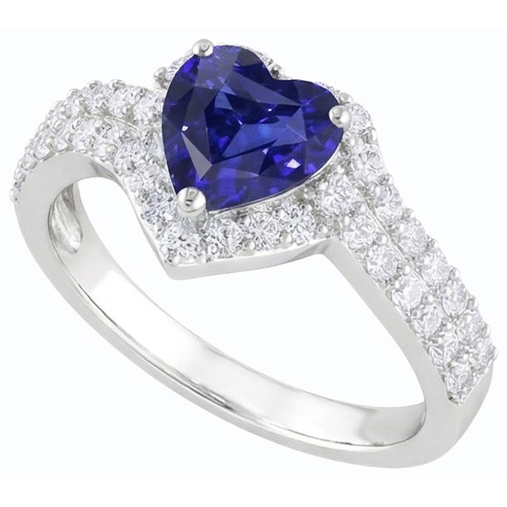 echter round diamant 4Karat ring Detailansicht
