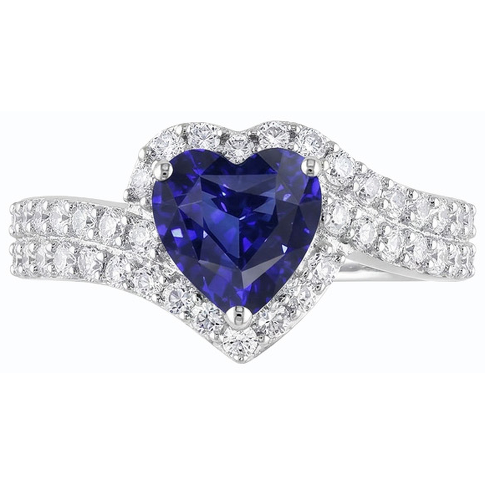 echter round diamant 4Karat ring Seitenansicht