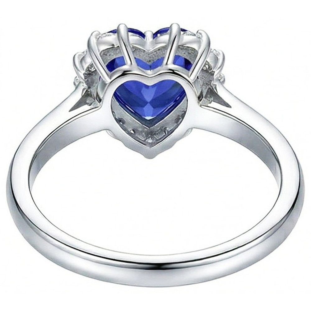 echter round diamant 2.50Karat ring Seitenansicht