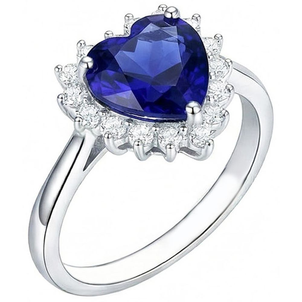 echter round diamant 2.50Karat ring Detailansicht