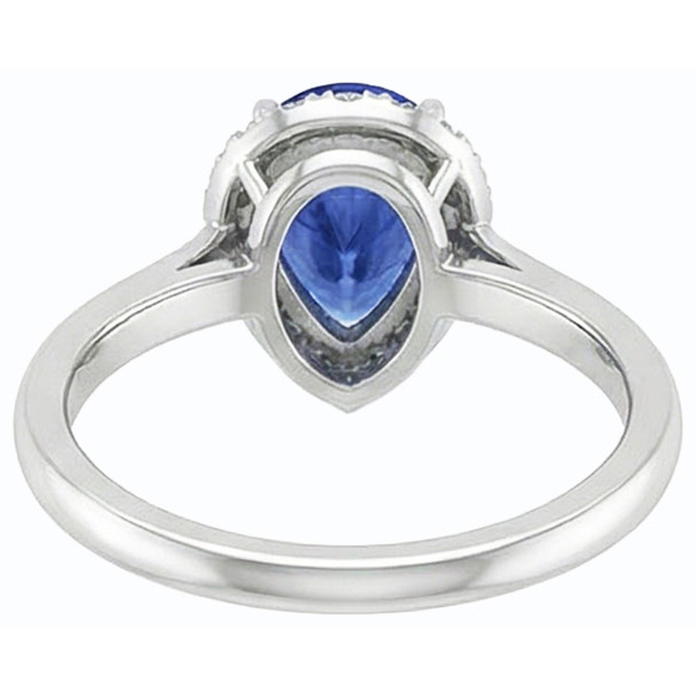 echter round diamant 2.50Karat ring Detailansicht