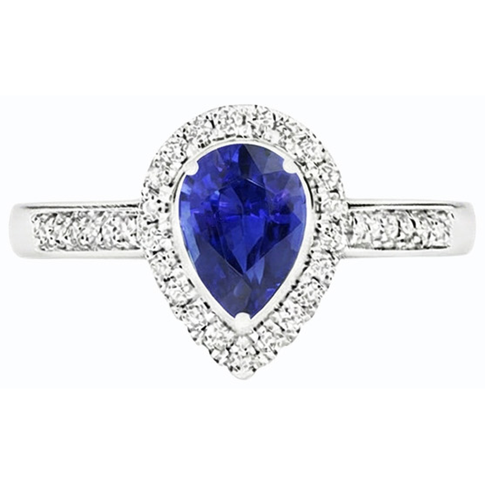 echter round diamant 3.50Karat ring auf Weiß