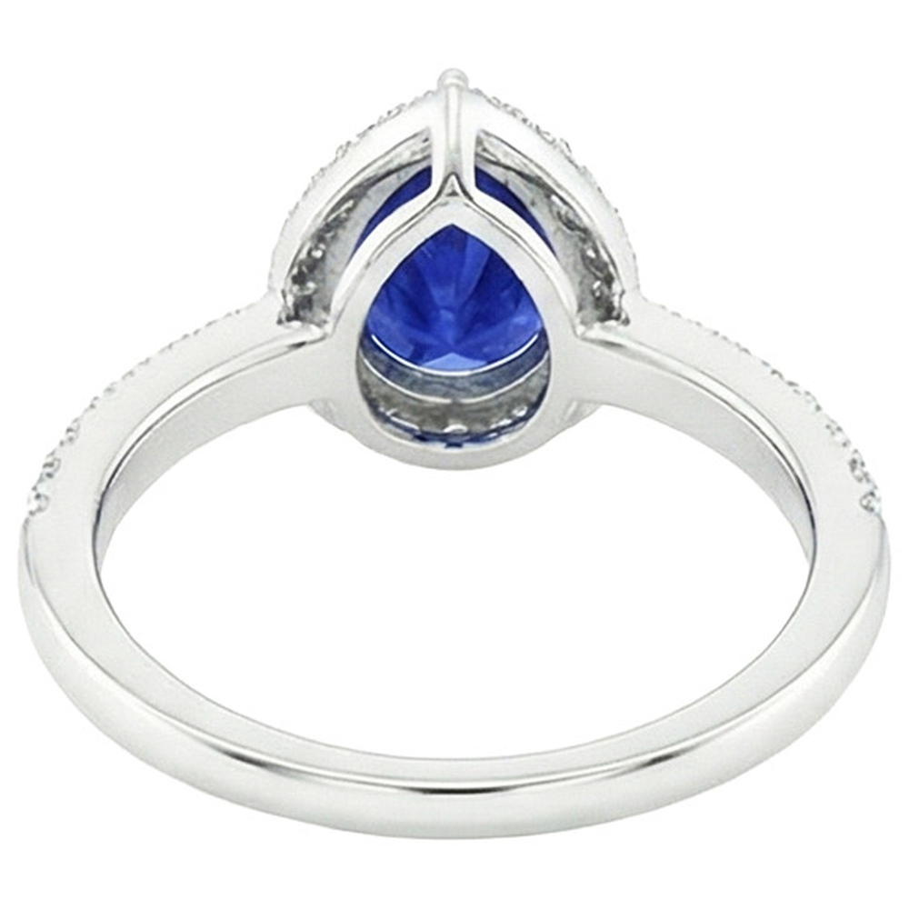 echter round diamant 4.50Karat ring Detailansicht