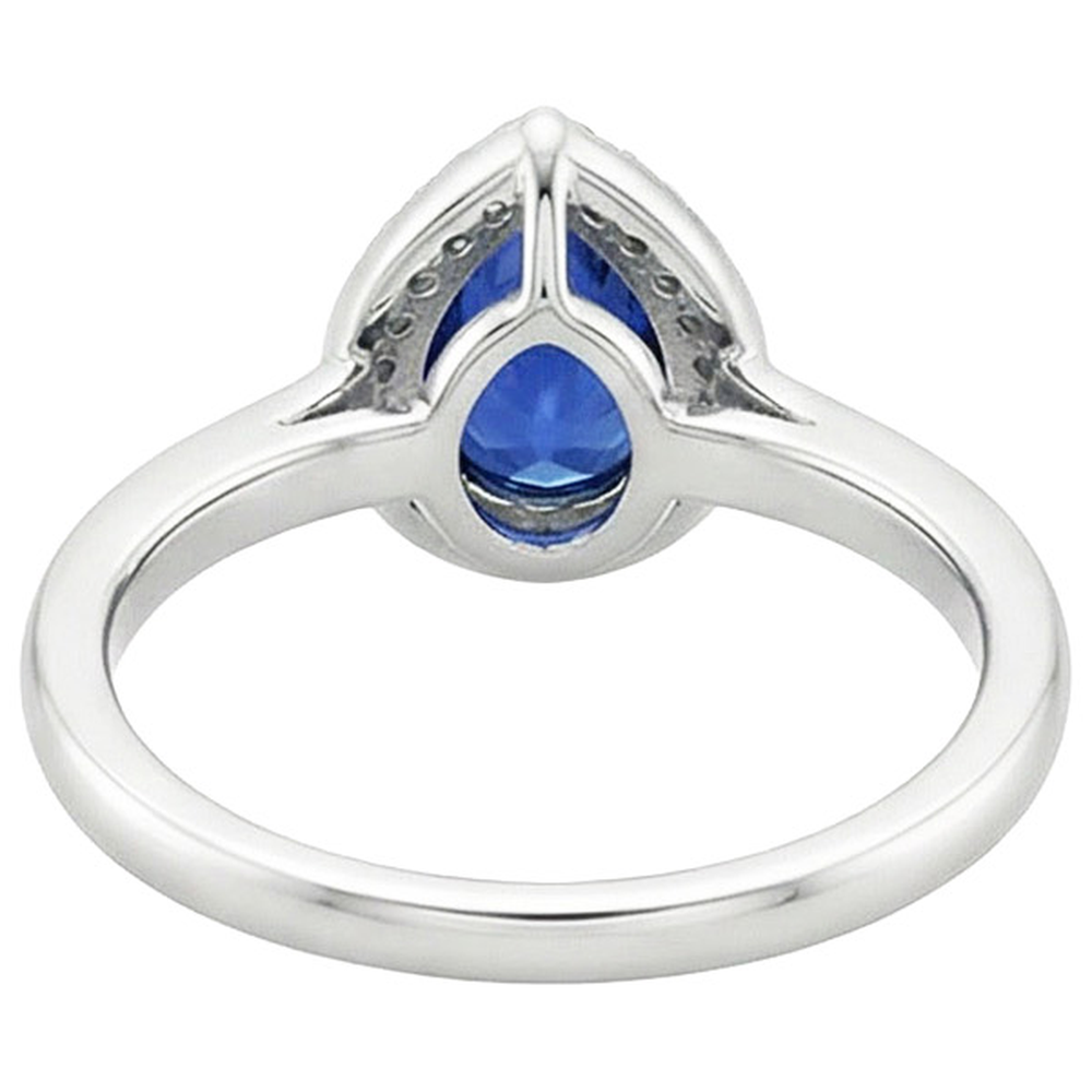 echter round diamant 3Karat ring Seitenansicht