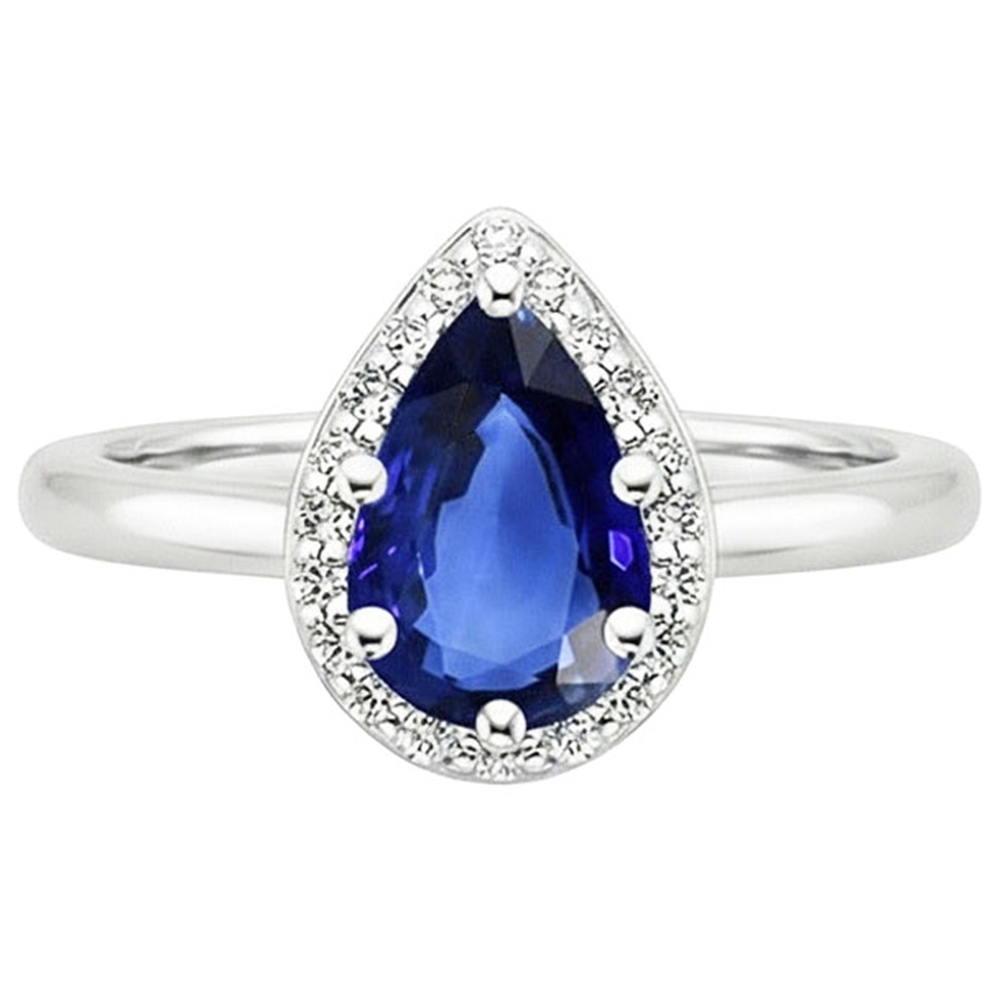 echter round diamant 3Karat ring Profilansicht