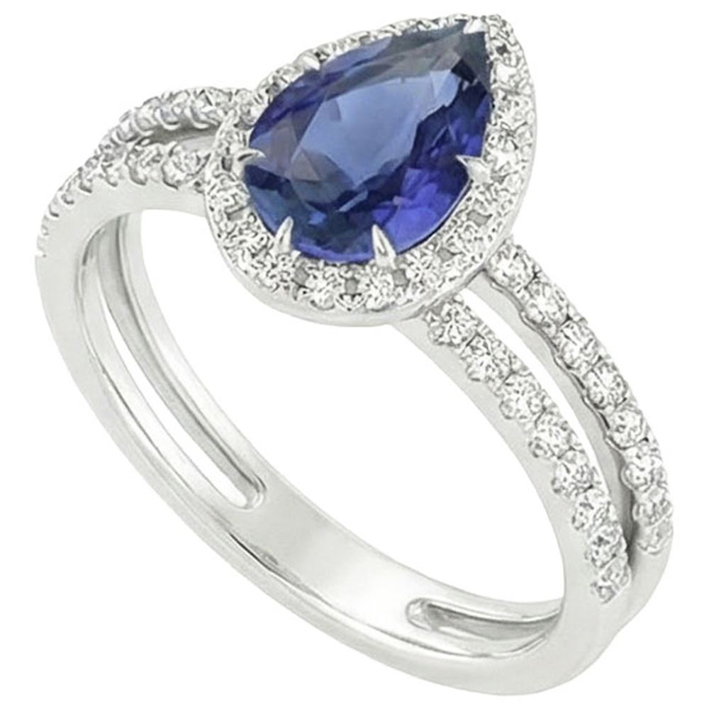echter round diamant 4.50Karat ring Detailansicht
