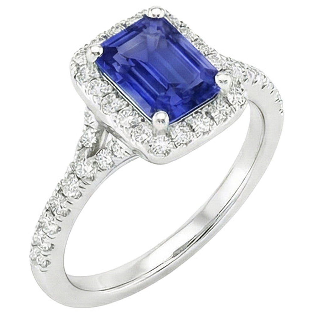 echter round diamant 4.50Karat ring Detailansicht