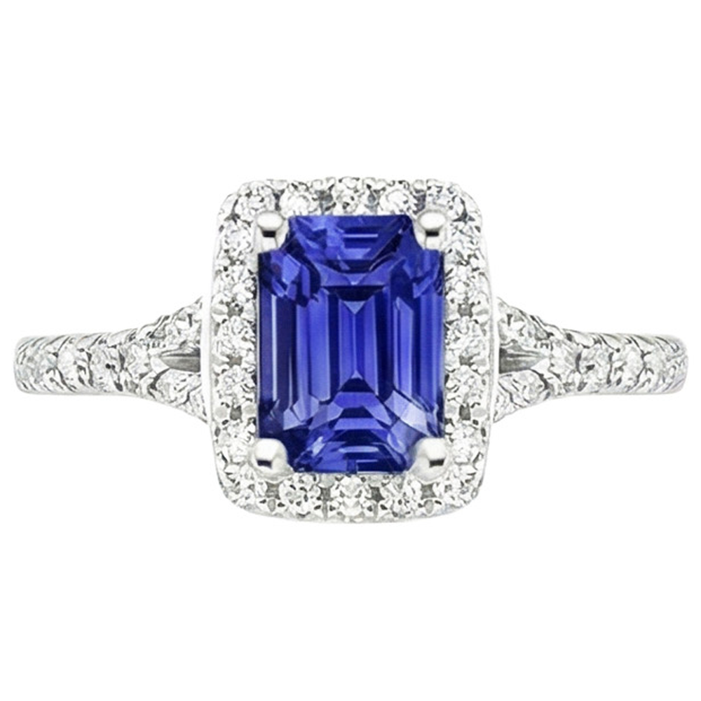 echter round diamant 4.50Karat ring Profilansicht
