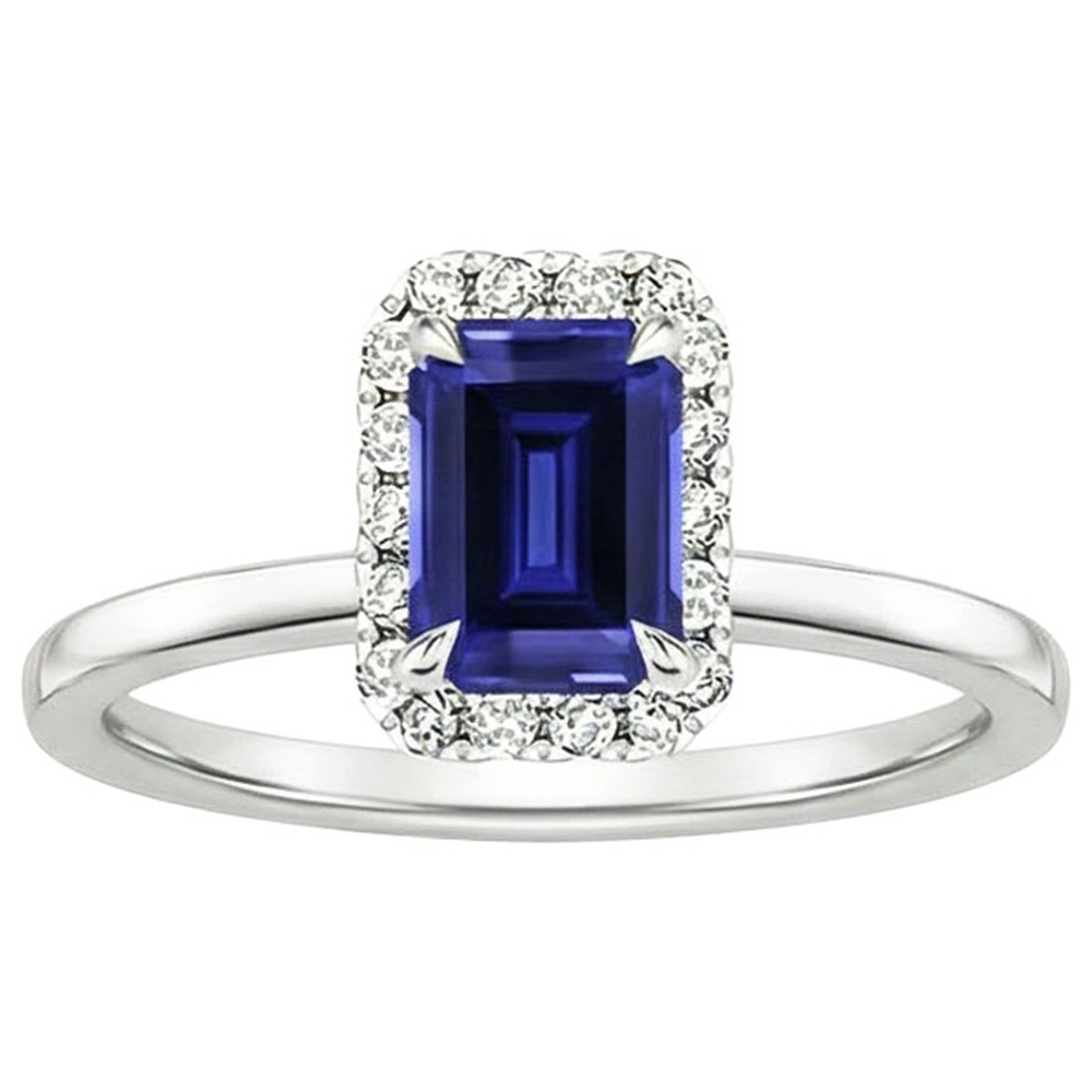 echter round diamant 4Karat ring Draufsicht