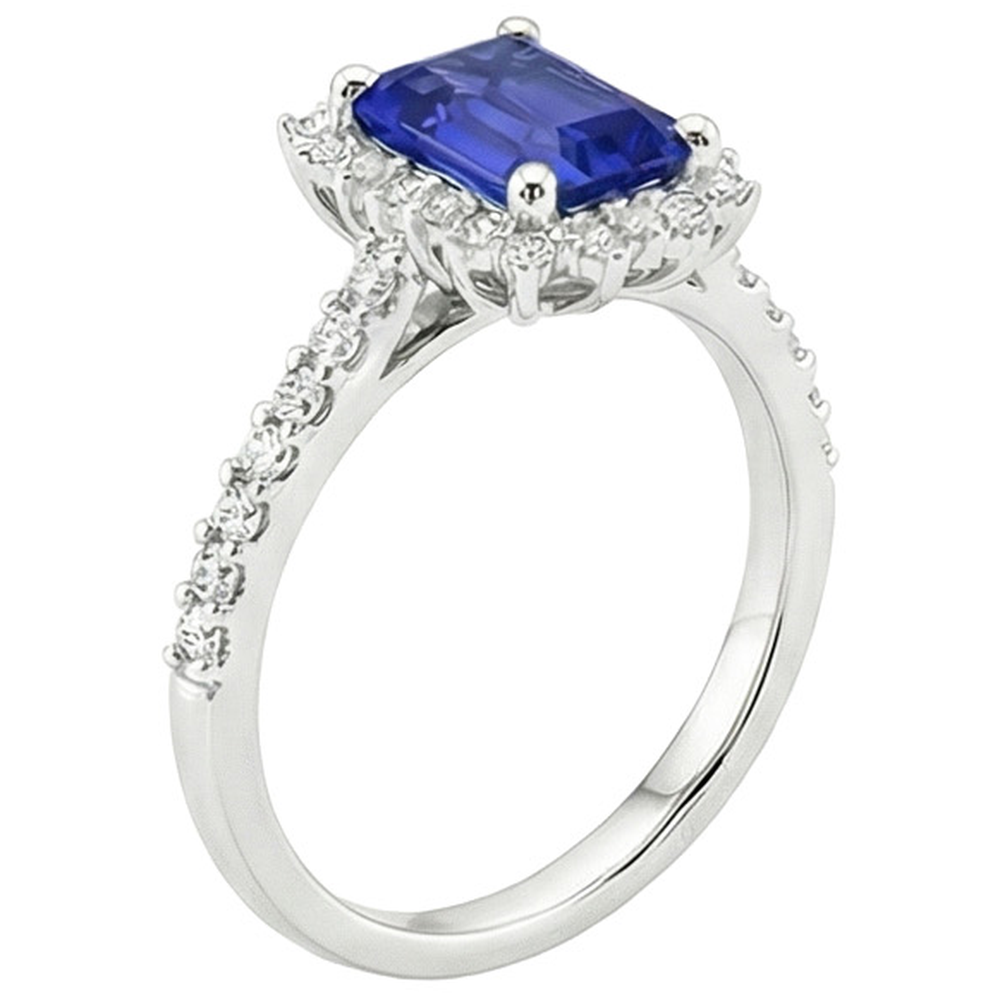 echter round diamant 4.50Karat ring Detailansicht
