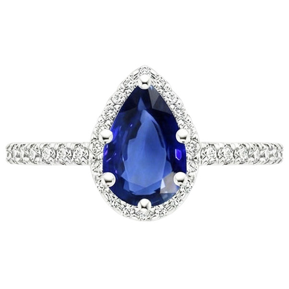 echter round diamant 4.75Karat ring Profilansicht