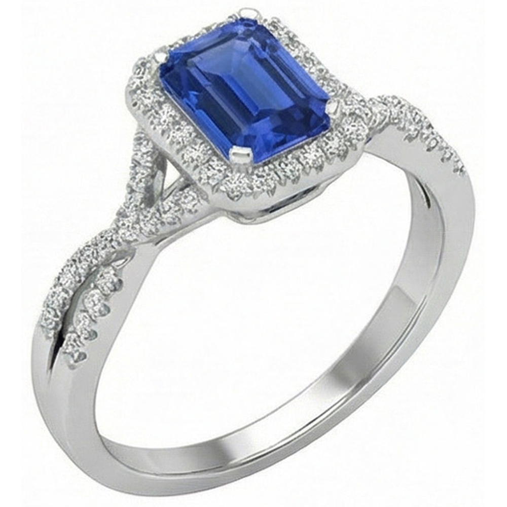echter round diamant 3.50Karat ring Vorderansicht