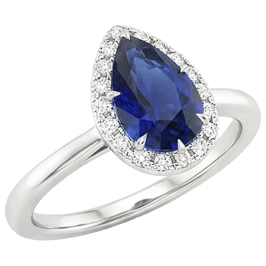 echter round diamant 5Karat ring Detailansicht