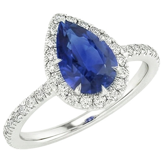 echter round diamant 3.50Karat ring Detailansicht