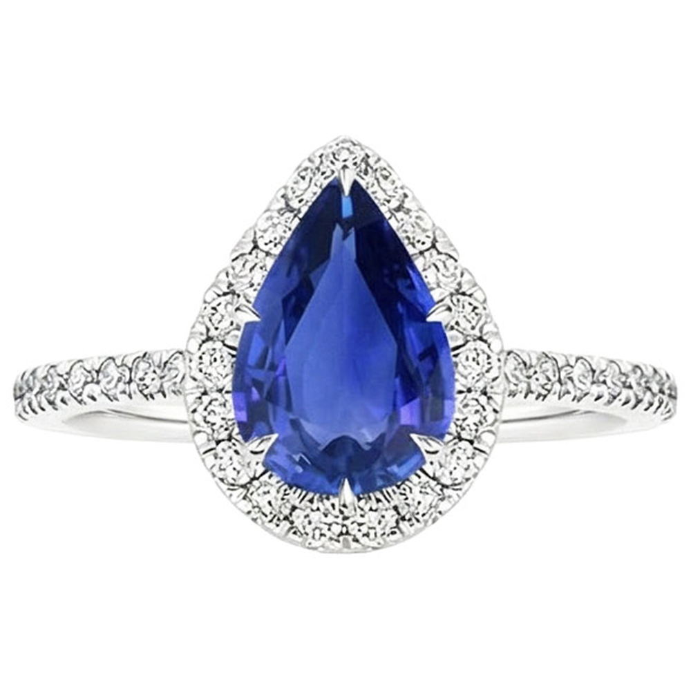 echter round diamant 3.50Karat ring Profilansicht