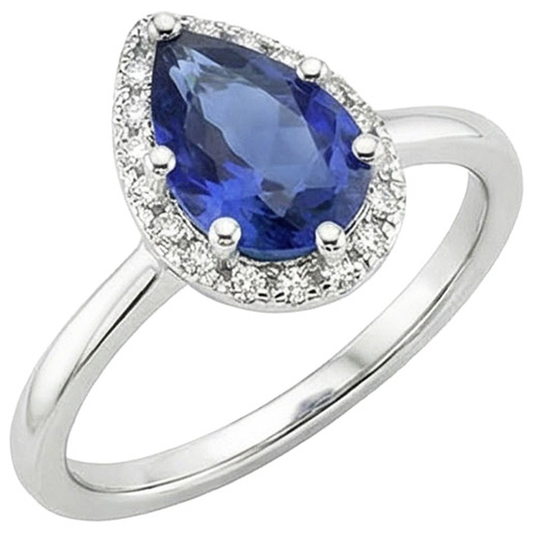 echter round diamant 4Karat ring Detailansicht