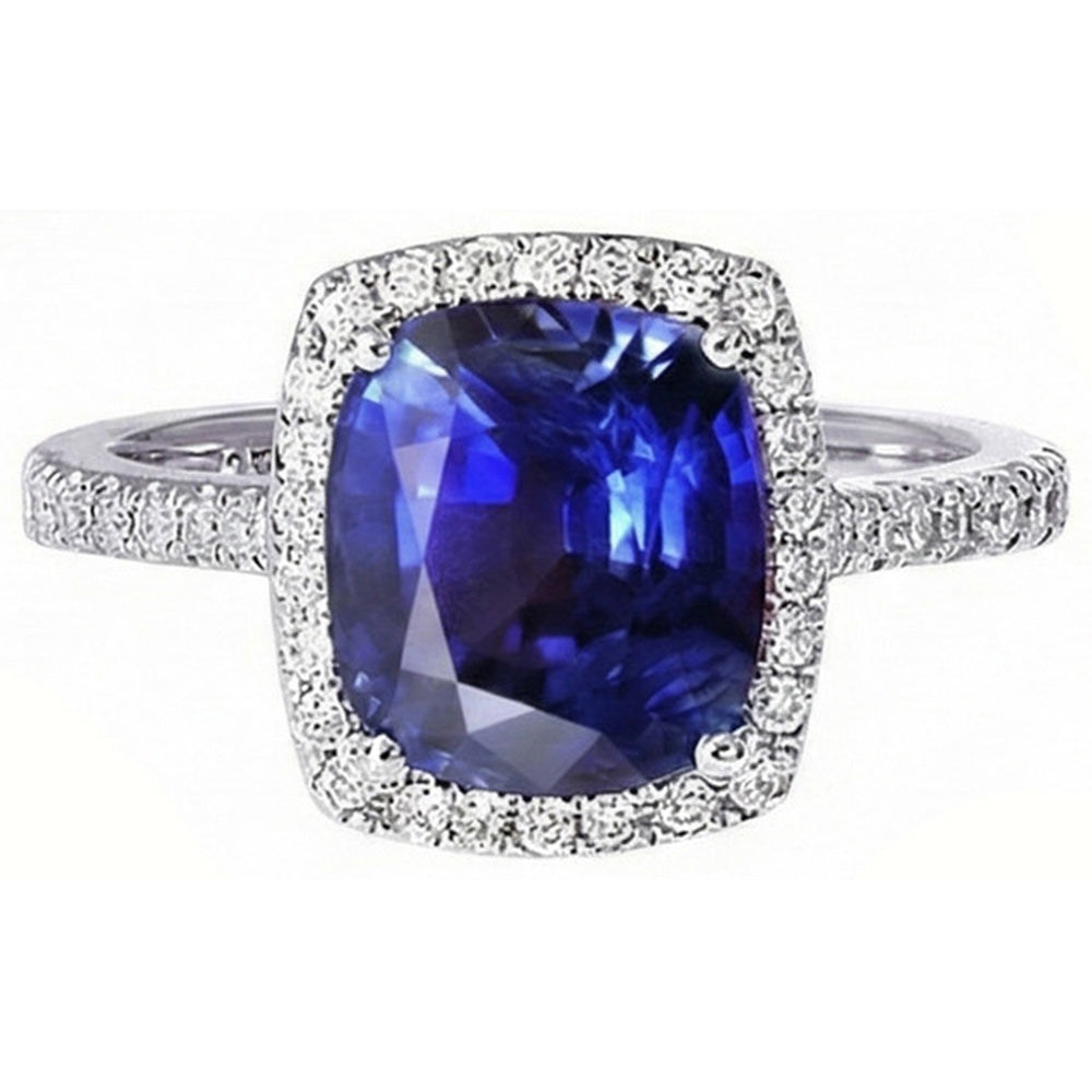 echter round diamant 7.80Karat ring Detailansicht