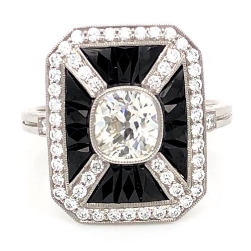 Halo Natürliche Diamant-Verlobungsring 5 Karat Achteckform