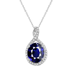 Naturreiner Royalblauer Saphir Schmuckstein-Anhänger 2,50 Karat