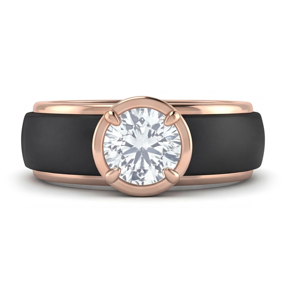 Handgefertigter Edler Diamant Schmuck-Ring 1,50 Karat von