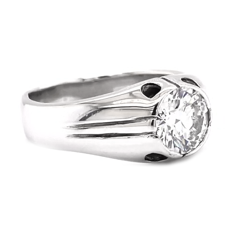 Herr Ring Einzigartig Herren Diamant Schmuck