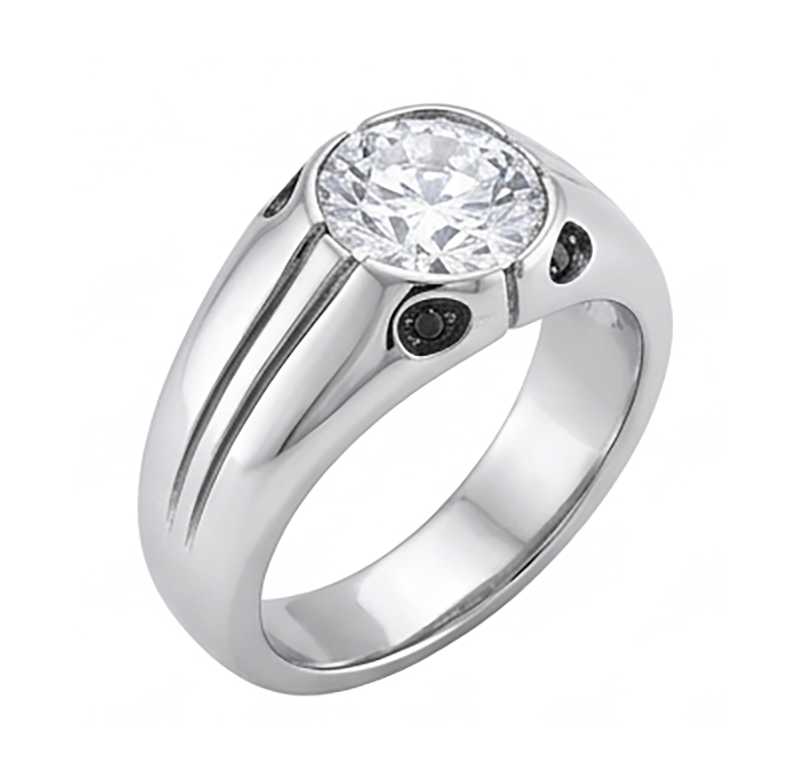 Herr Ring Einzigartig Herren Diamant Schmuck