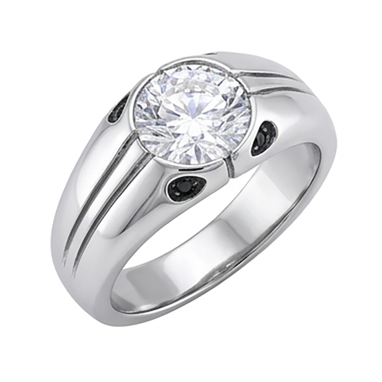 Herr Ring Einzigartig Herren Diamant Schmuck