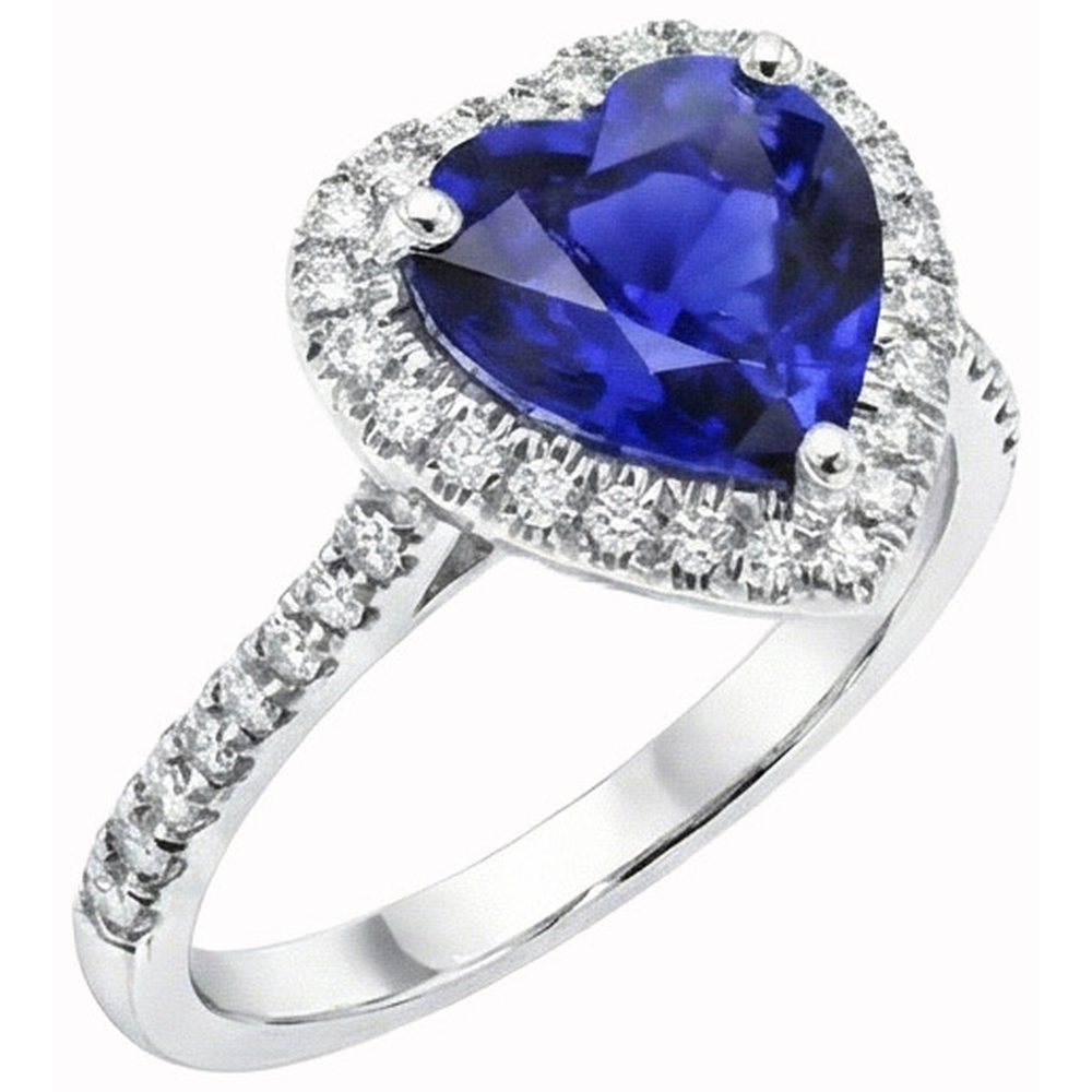 echter round diamant 14Karat ring Detailansicht