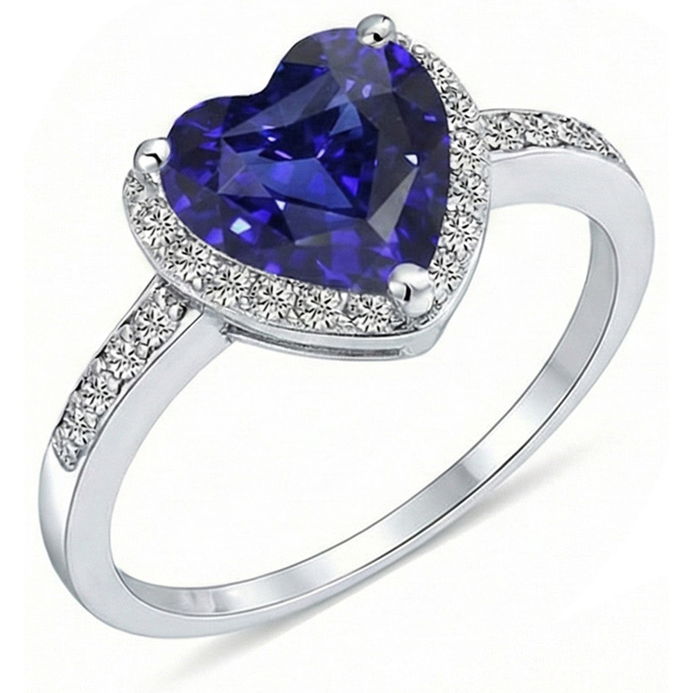 echter round diamant 4Karat ring Vorderansicht