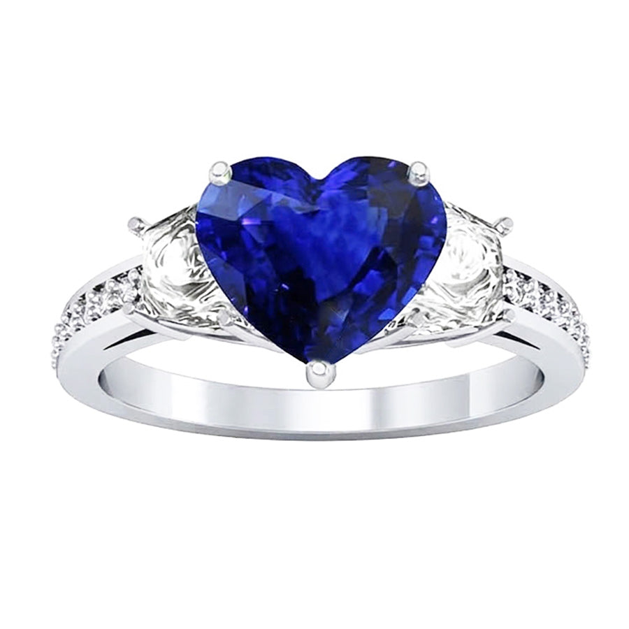 echter round diamant 4.50Karat ring Band Detail