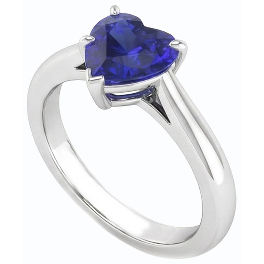 echter round diamant 1Karat ring Detailansicht