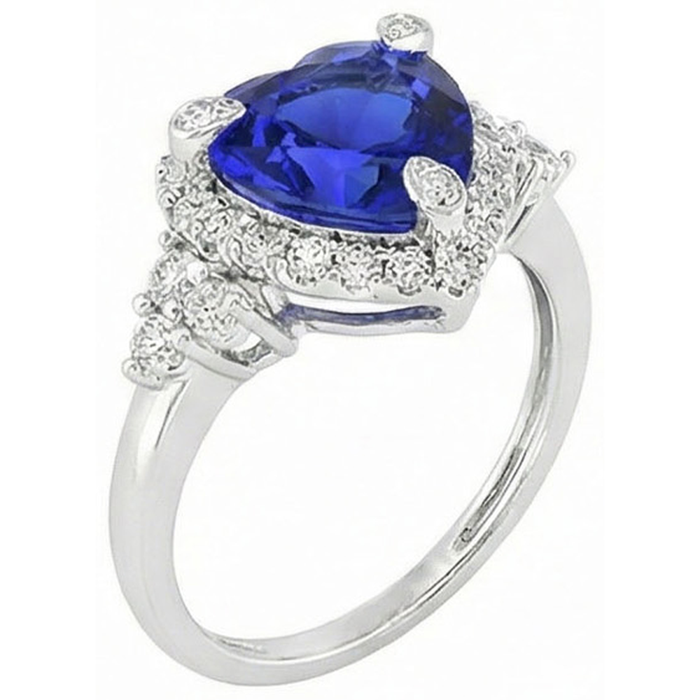 echter round diamant 8.25Karat ring Seitenansicht