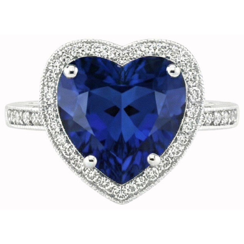 echter round diamant 7.75Karat ring Vorderansicht